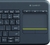 LOGITECH K400 PLUS (Teclado + mouse táctil inalámbrico) - KRUSTY GAMES