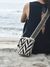 Mochila Wayuú Black Beige Mini