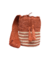 Mochila de fique M Raw X Pink