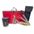 SET RIVER PLATE, CON PIEZA ASADO MULTIFUNCION CON VASO TERMICO 380ML, CON LOGO, EN CAJA DE REGALO