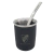 MATES RECTOS RIVER PLATE ACERO INOX C/BOMBILLA - comprar online