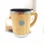 Jarro taza termica de San Lorenzo ( modelo CASLA), de bambu, con tapa para beber
