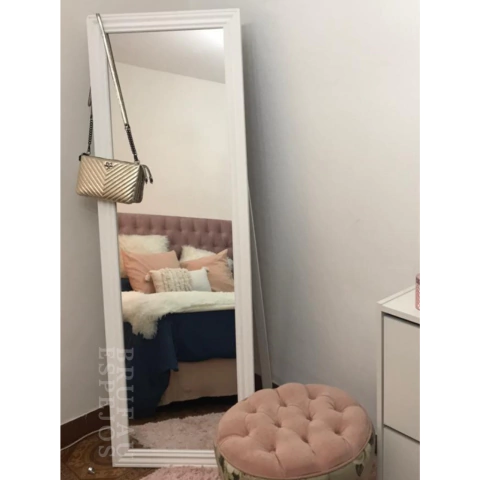 Espejo 160x53 moldurado con pie