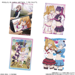 Biscoito Japonês Wafer - 1 Pacote: 2.5 Dimensional Seduction Wafer & Card - Bandai - Anime Quest