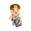 Chaveiro de Pelúcia - Sailor Moon R - Sailor Jupiter - Banpresto