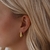 Aros GOTA GOLD CHUNKY - comprar online