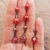 Piercing de ombligo ROJO I