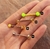 Piercing de lengua YELLOW - comprar online