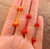 Piercing de lengua ROJO
