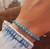Pulsera OCCHIO celeste