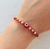 Pulsera OCCHIO roja