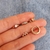 Mini argollita SHINE GOLD - comprar online