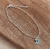 Tobillera LUNI celeste - comprar online