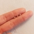 Piercing cierre a rosca ROSÉ