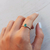 Anillo NAZCA ágata verde