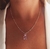 Collar GUMMY BEAR WHITE rosa