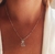 Collar GUMMY BEAR WHITE transparente