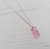 Collar GUMMY BEAR WHITE rosa - comprar online