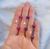 Piercing de lengua VIOLETA II - comprar online