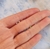 Piercing palito SILICONA STRASS
