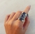 Anillo TRI HARDIK amatista