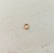 Argollita con bolita GOLD 8 mm