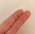 Argollita CORAZÓN CLICKER GOLD