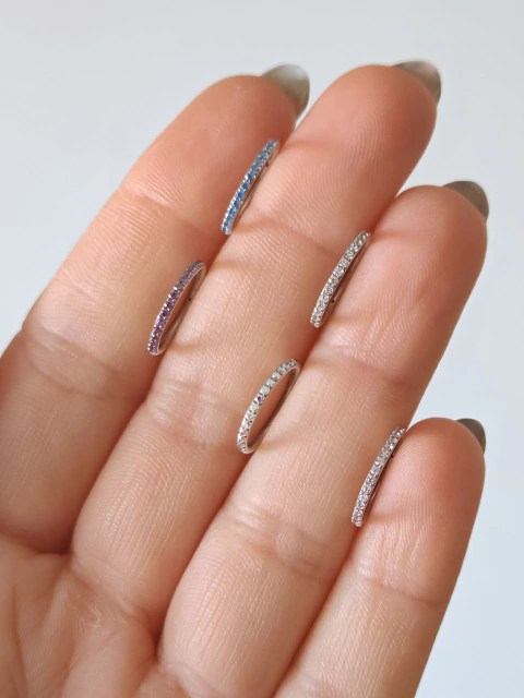 Argollita CLICKER SHINE COLORES