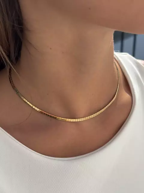Collar/choker BURDEOS GOLD