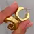 Semiargollas NUT GOLD CHUNKY - comprar online