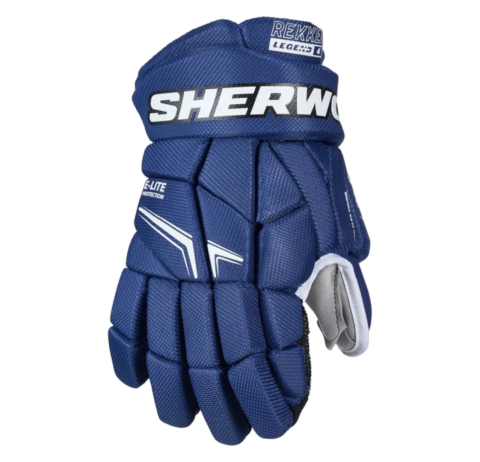 LUVA DE HOCKEY SHERWOOD REKKER LEGEND 4 SENIOR - AZUL - comprar online