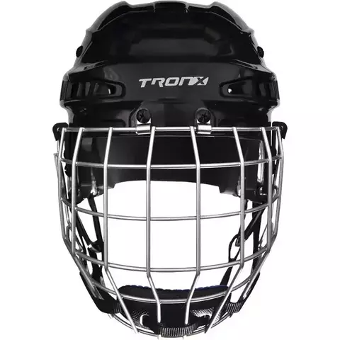 CAPACETE TRONX SENIOR PRETO - COM GRADE - comprar online