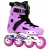 PATINS TRAXART REVOLT - LILÁS BASE BRANCA - comprar online