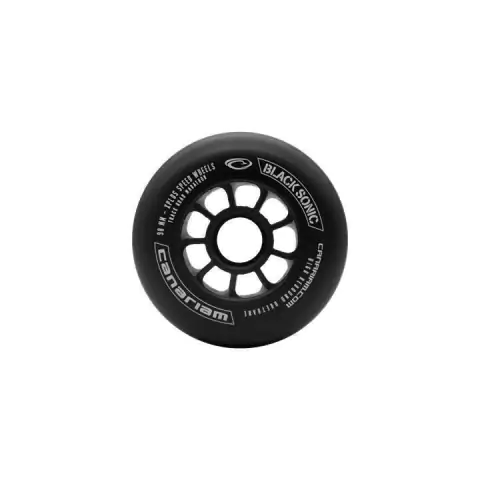 RODA CANARIAM BLACK SONIC 90MM - 2 UND