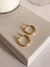 Argola Filipa M Banho Ouro 18K