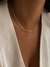 Colar Torcido Banho Ouro 18K