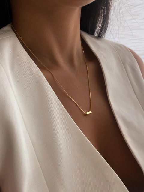 Colar Adriana Banho Ouro 18K