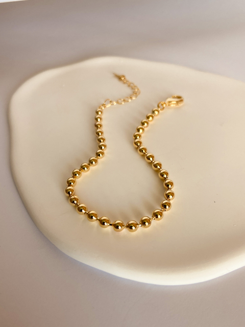 Pulseira Emma Banho Ouro 18K