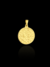 PINGENTE MEDALHA SÃO BENTO - 2x2cm - BANHADO A OURO 18K