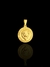 CORRENTE GRUMET FECHO TRADICIONAL (2mm) + PINGENTE MEDALHA LEÃO DA TRIBO DE JUDÁ - 2x2cm - BANHADO A OURO 18K na internet