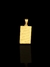PINGENTE PLACA TUDO POSSO - 2x1,1cm - BANHADO A OURO 18K