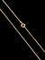 CORRENTE VENEZIANA FECHO TRADICIONAL (1mm) + PINGENTE CRUCIFIXO 1,5X2cm - BANHADO A OURO 18K - Vitalicio Joias - Joias Masculinas Banhadas a Ouro 18k 