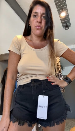 Remera Rufina espalda en U beige en internet