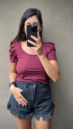 Remera Morena bordo - comprar online