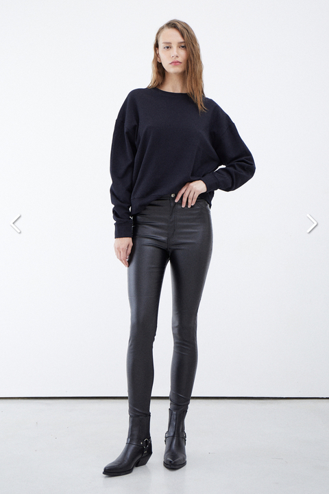 Pantalon Chupín simil cuero