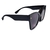 Óculos de sol quadrado Black Piano Payo - comprar online