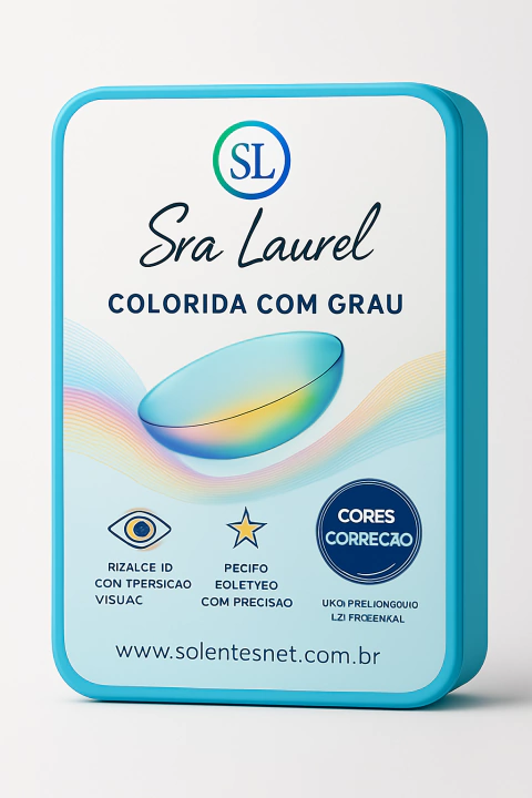 Lentes de Contato Coloridas para Miopia ou Hipermetropia - comprar online