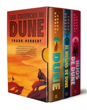 Estuche Trilogía Dune, Edición De Lujo (dune; El Mesías De Dune; Hijos De D Une ) / Dune Saga Deluxe: Dune, Dune Messiah, And Children Of Dune - Herbe