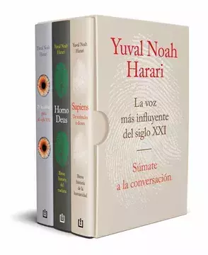 TRILOGIA HARARI: SAPIENS / HOMO DEUS / 21 LECCIONES PARA EL SIGLO XXI (ESTUCHE) - Yuval Noah Harari