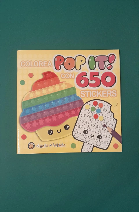 Colorea Popit con stickers - comprar online